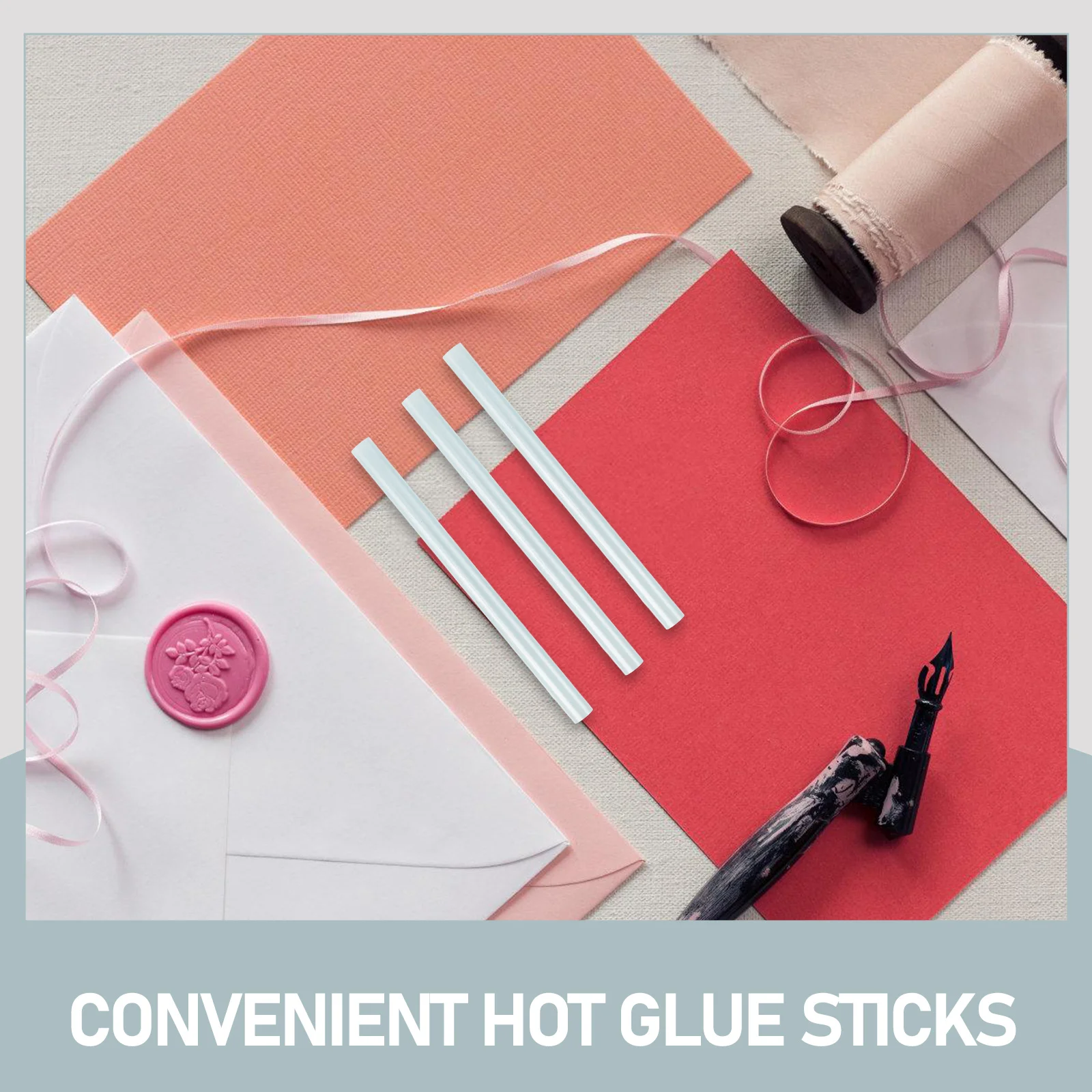 

20pcs Hot Melt Glue Sticks Pearl White Strong Adhesive Craft Supplies Colored Hot Glue Rods for DIY Projects