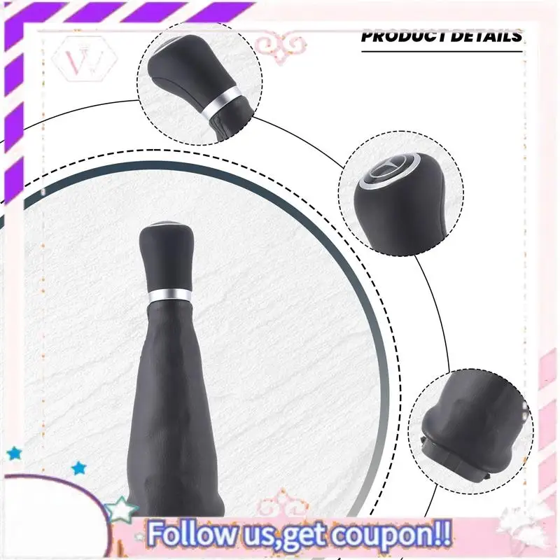 

Portable Auto Accessories Automatic Gear Shift Knob With Boot Car Shift Knob For Mercedes-Benz Viano/Old Vito