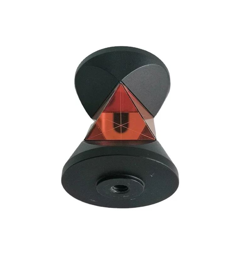 رائجة البيع منتج جديد GRZ101 360 درجة مجموعة المنشور الصغيرة عاكس مع 4 أقطاب لإجمالي محطات ملحقات معدات المسح #4