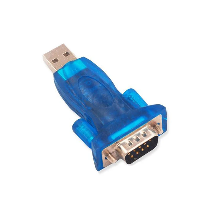 1 قطعة HL-340 جديد USB إلى RS232 COM ميناء المسلسل المساعد الشخصي الرقمي 9 دبوس DB9 محول دعم Windows7-64