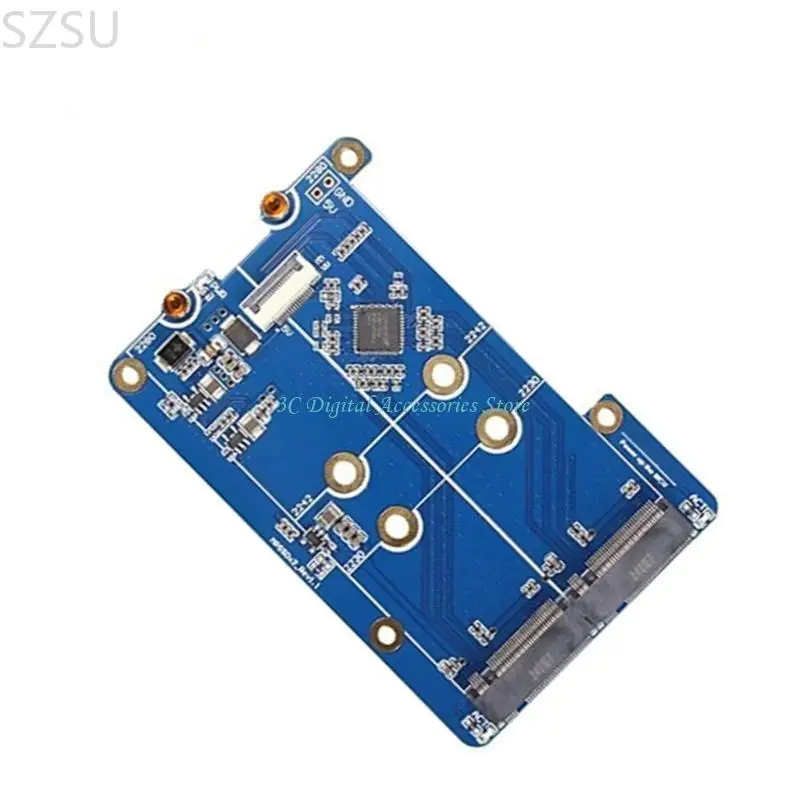SZSU PCIE to NVME Double SSD Expansion Board Double Capacity Faster Transfer Expand Computer Storage for 2230/22242/2280