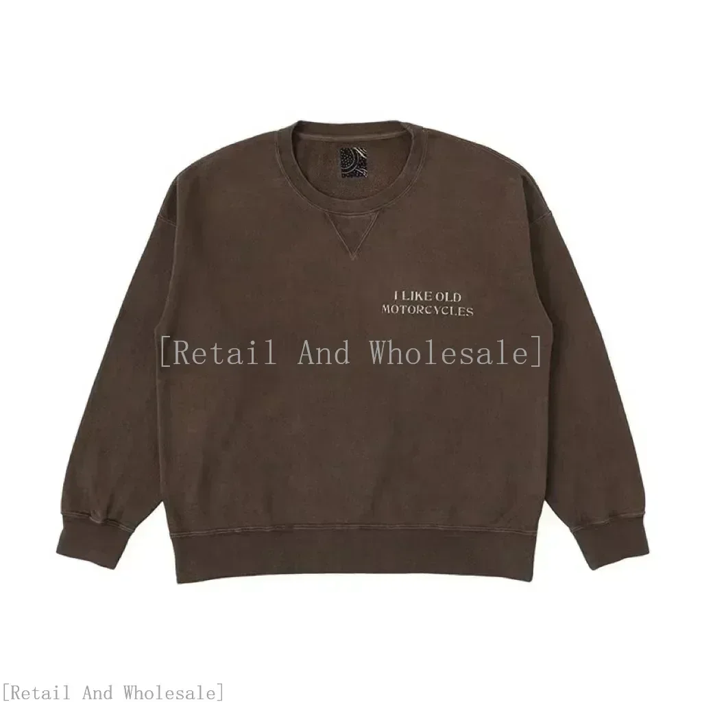 

[Retail And Wholesale]VISVIM WMV 23SS ICT JUMBO SB SWEAT ND mud-dyed sweater with inner lining and thick cotton fabric