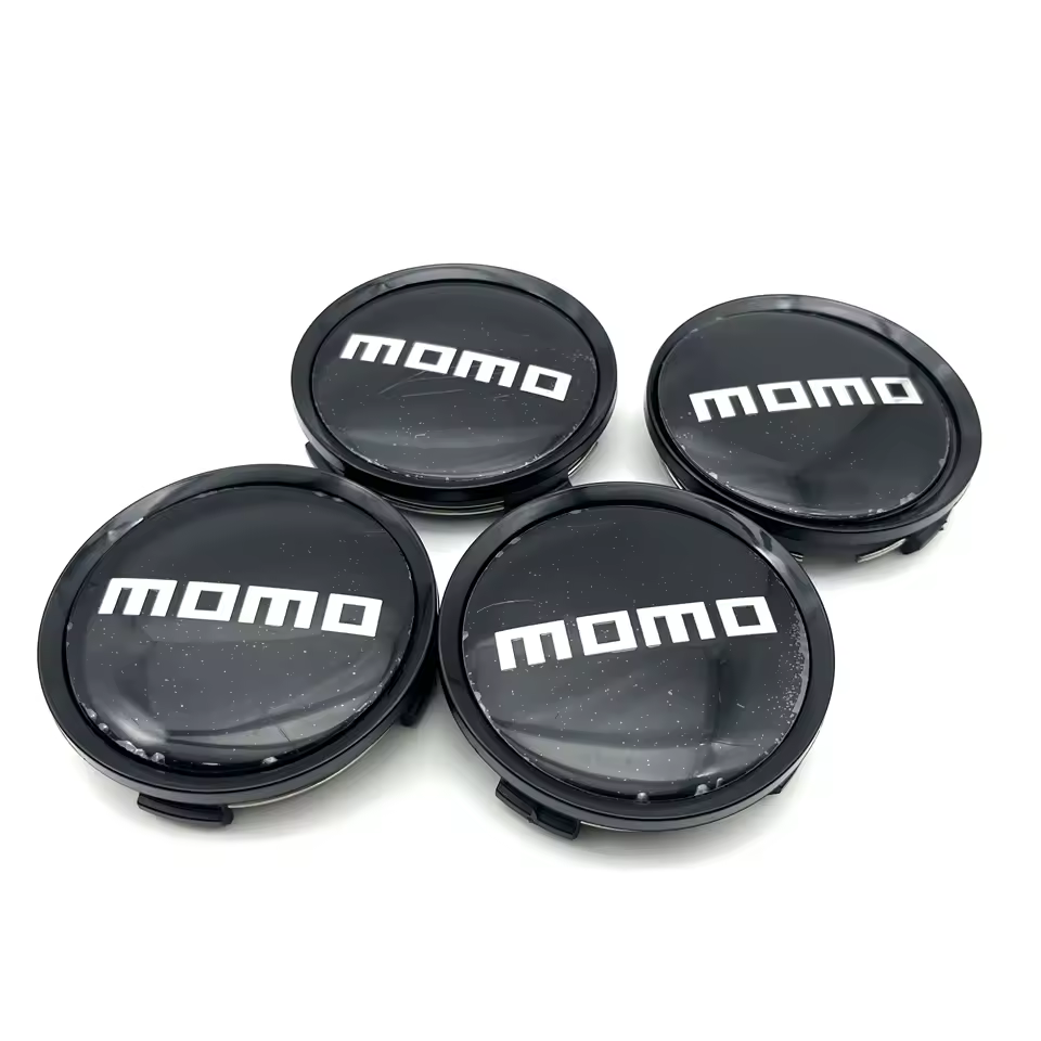 4X 75mm Momo Nabendeckel Radkappen