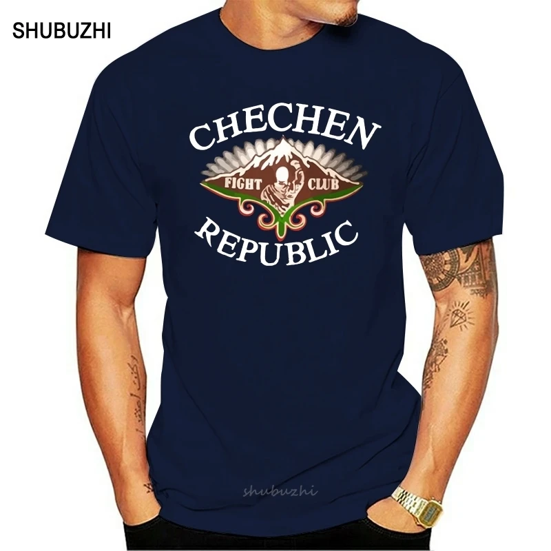 shubuzhi style t shirt pattern t shirt Chechen fight club republic  Popular Printed T-shirt Tees Popular Male Short Sleeve Tops