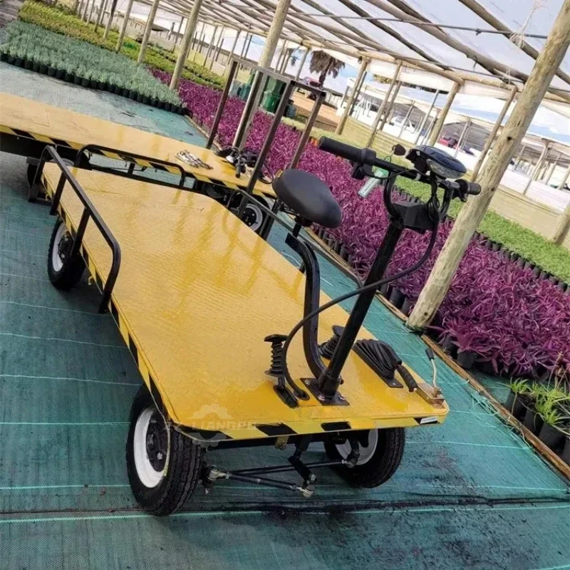 Powered electric hand trolley  flatbed 4 wheel for sale