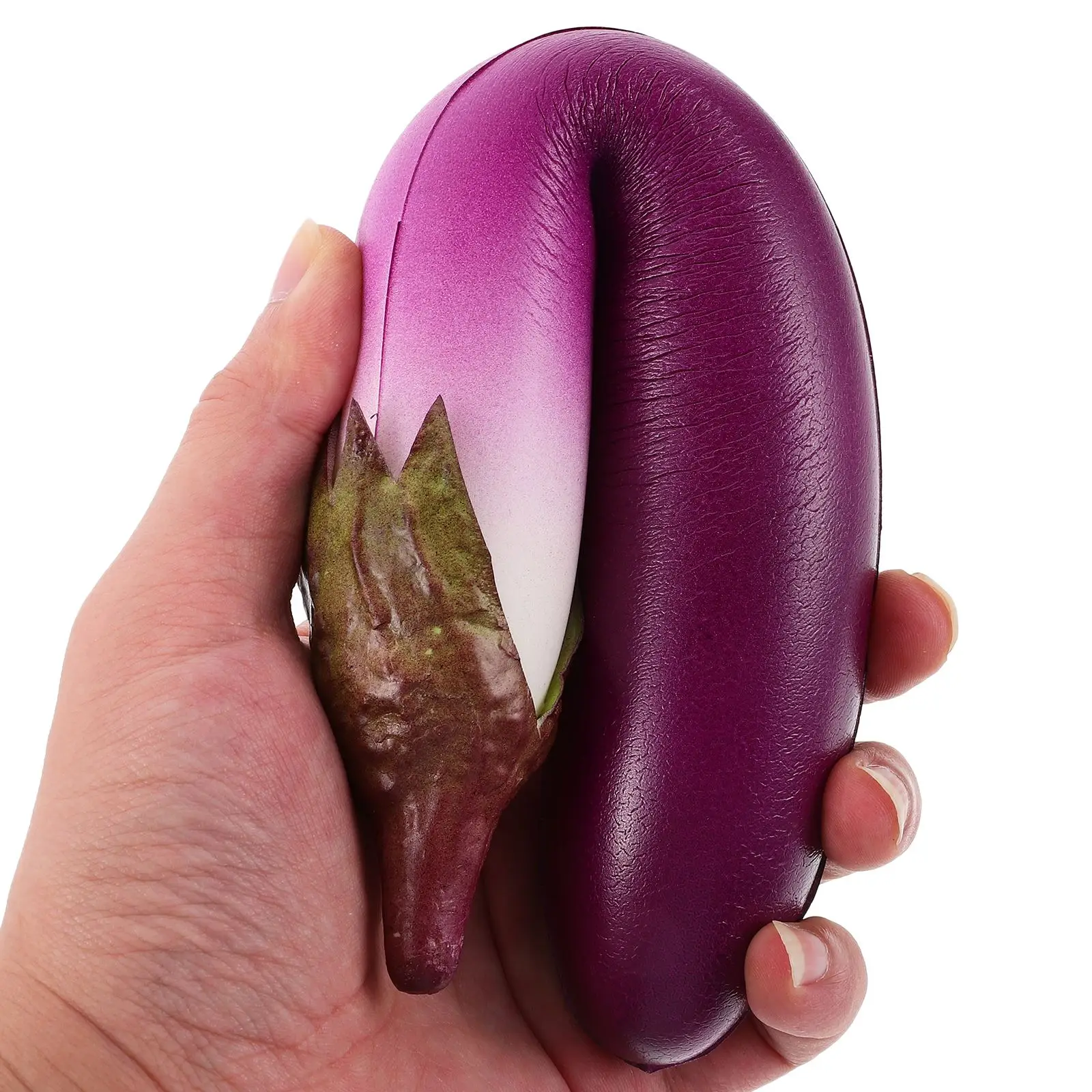 Artificial Eggplant Simulation Eggplant Fake Vegetable Supermarket Food Display Model Simulated Vegetable Model Fake Eggplant