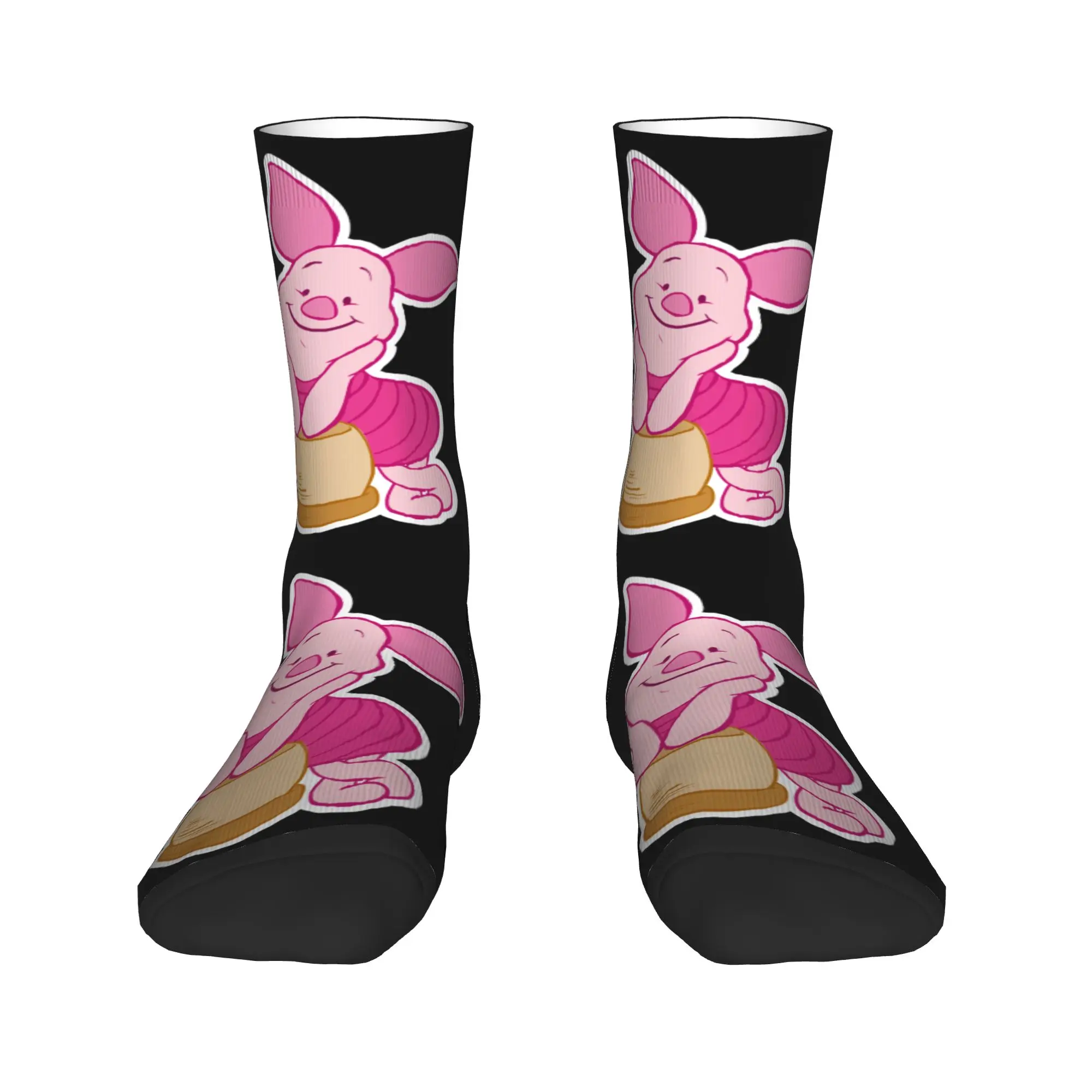 

Cute Winnie The Pooh Animation Cartoon Socks Men Women Warm 3D Printing Sports Football Socks