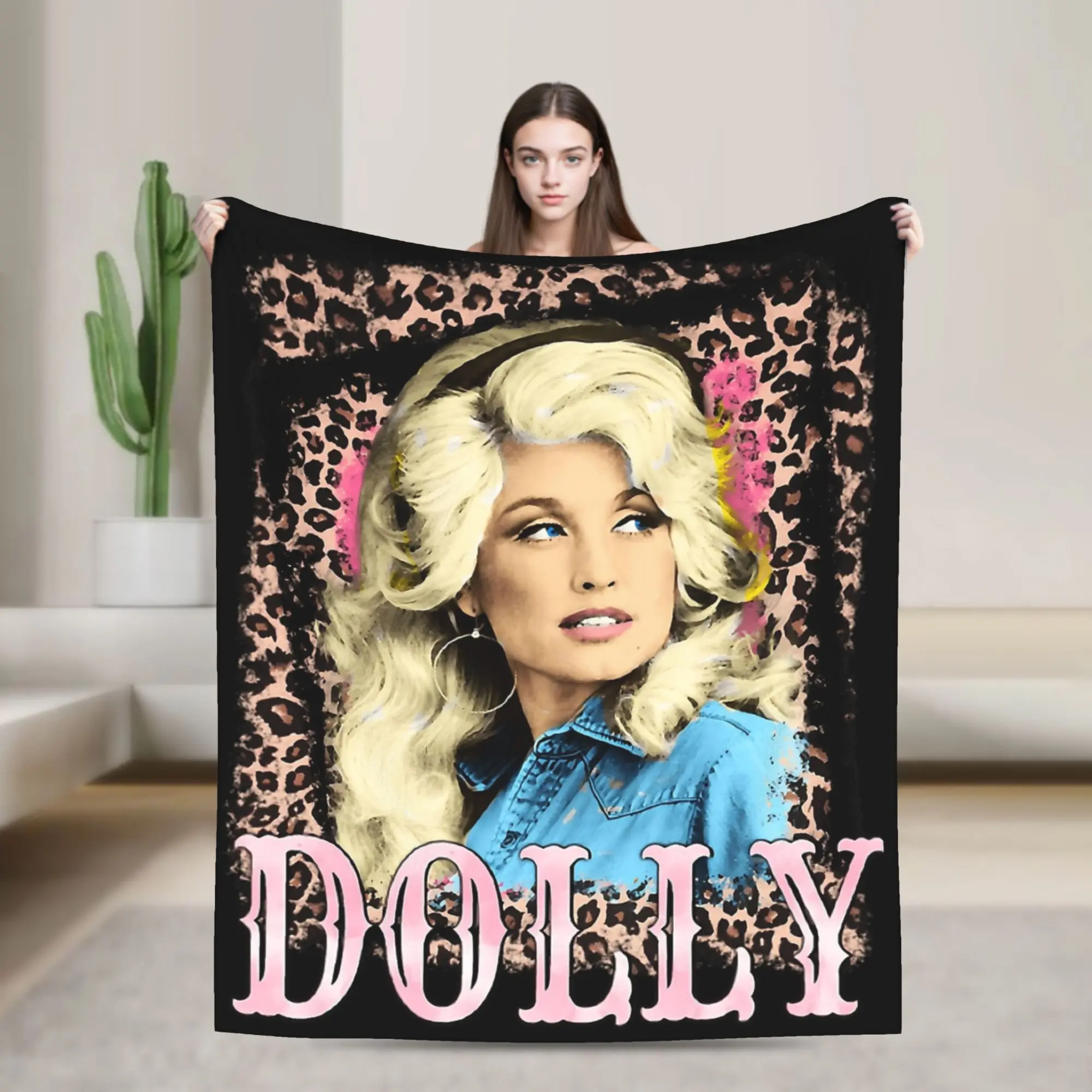 RIP Dolly Parton Blanket Multiple Sizes Soft and Lightweight  Throw Blankets for Sofa Couch and Bed