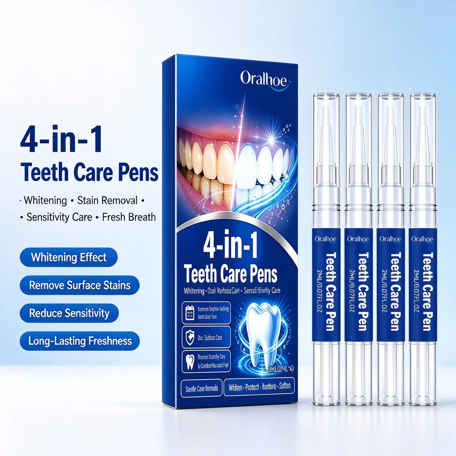 قلم تبييض الأسنان لإزالة البقع - مراجعة Teeth Whitening Pens وسعره