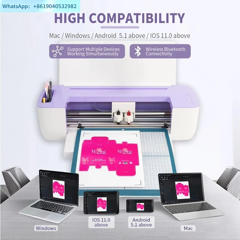 Hydrogel Film Transfer Vinyl Vinyl Sticker Coloring Cutter Desktop Cutter Plotter
