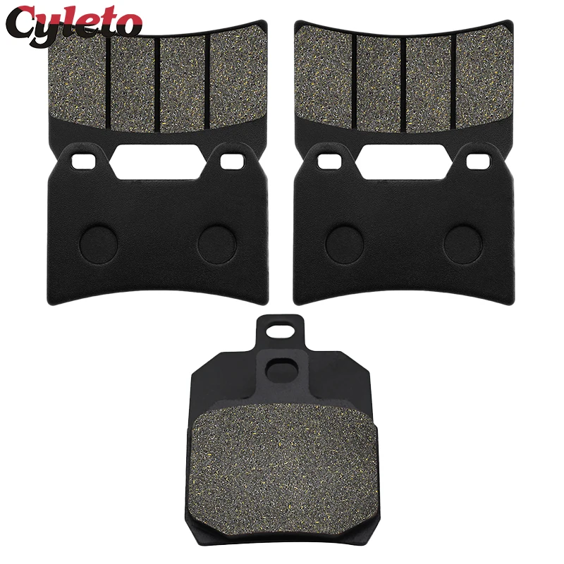 Pastillas de freno delanteras y traseras para motocicleta Aprilia Tuono R 1000 02-10 V4R 11-13 RSV 1000 R Mille RSV 1000 SP 98-00 SL1000 Falco 02-05