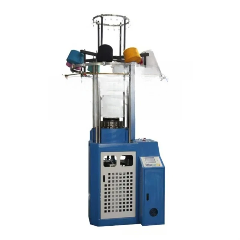 High Quality Automatic Circular Jacquard Warp Double Jersey Knitting Machine with Motor & Engine for Scarf Hats Production