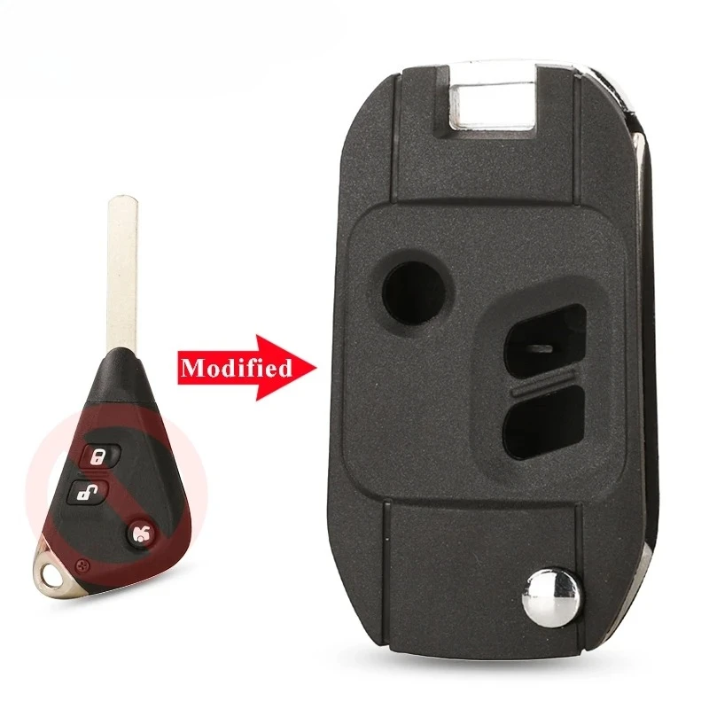 

2/3BTN Modified Flip Remote Key Case For Subaru Legacy Forester Outback Liberty Tribeca Impreza Replacement Shell Fob