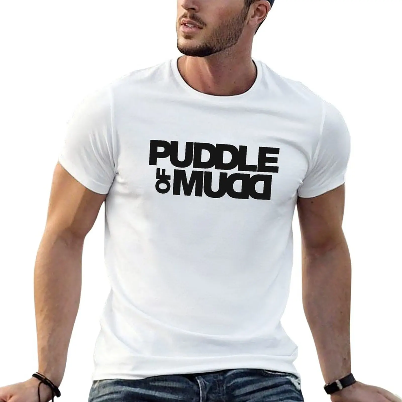 Puddle of mudd logo cover T-Shirt t shirts for man graphic tees essential t shirt t shirt man designer T-shirt