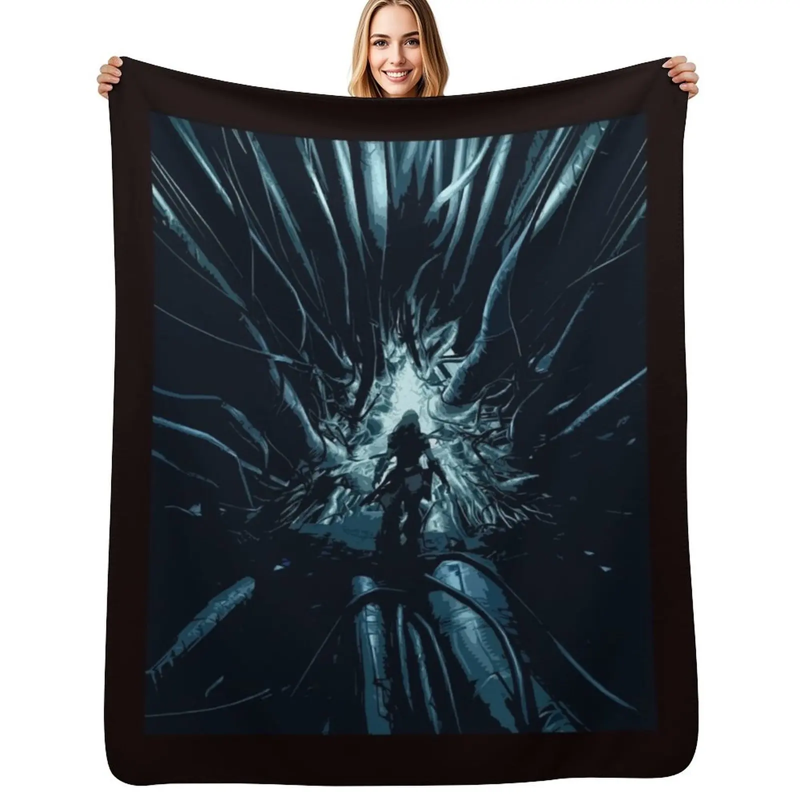 Horizon Cauldron Throw Blanket Soft Sherpa Fleece Warm Blanket for Winter