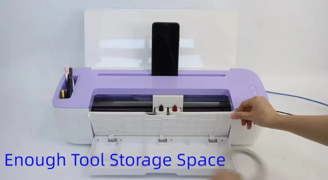Doppelklingen Blue Tooth Mini Intelligent DIY Vinyl Schneideplotter Flaches Schneideplotter Diagrammplotter
