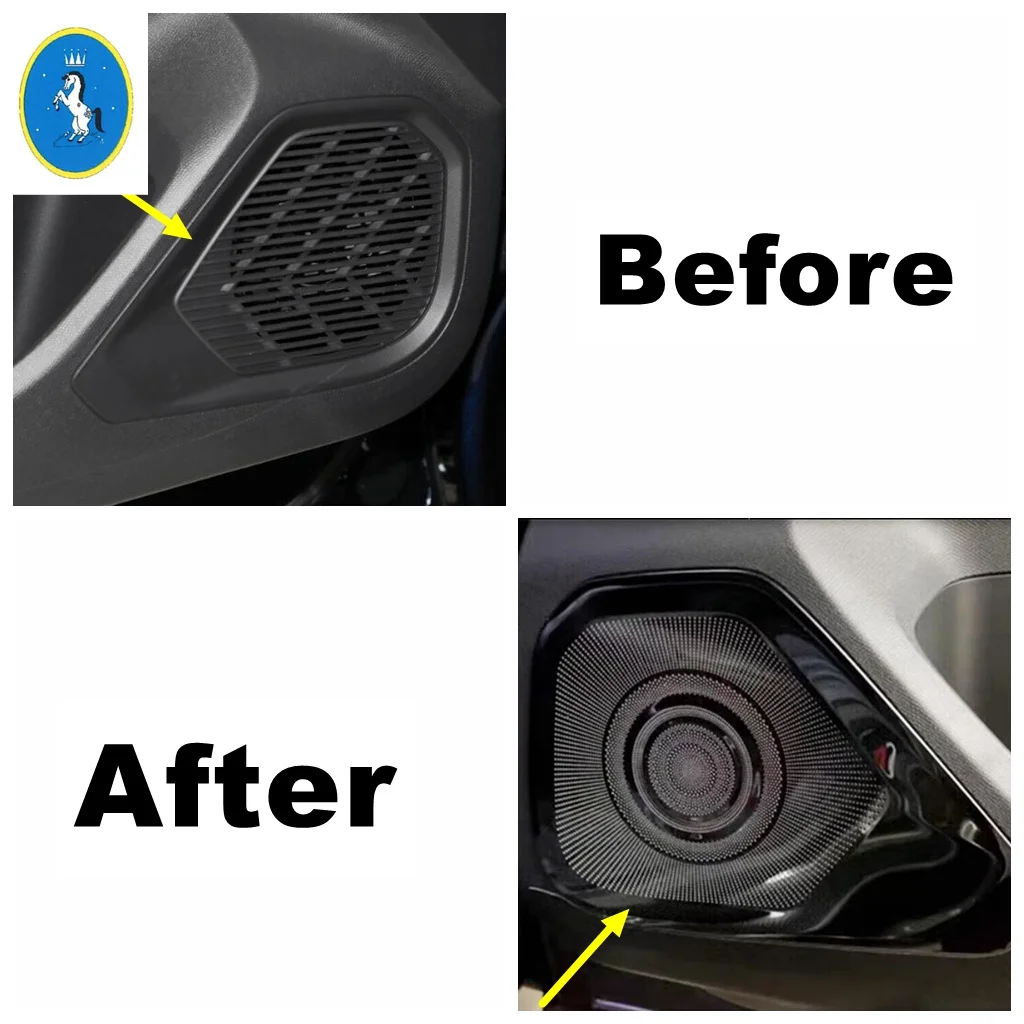 Auto Window Pillar A Speake / Door Stereo Speaker Audio Loudspeaker Cover Trim For Citroen C5X 2021 - 2024 Interior Accessories