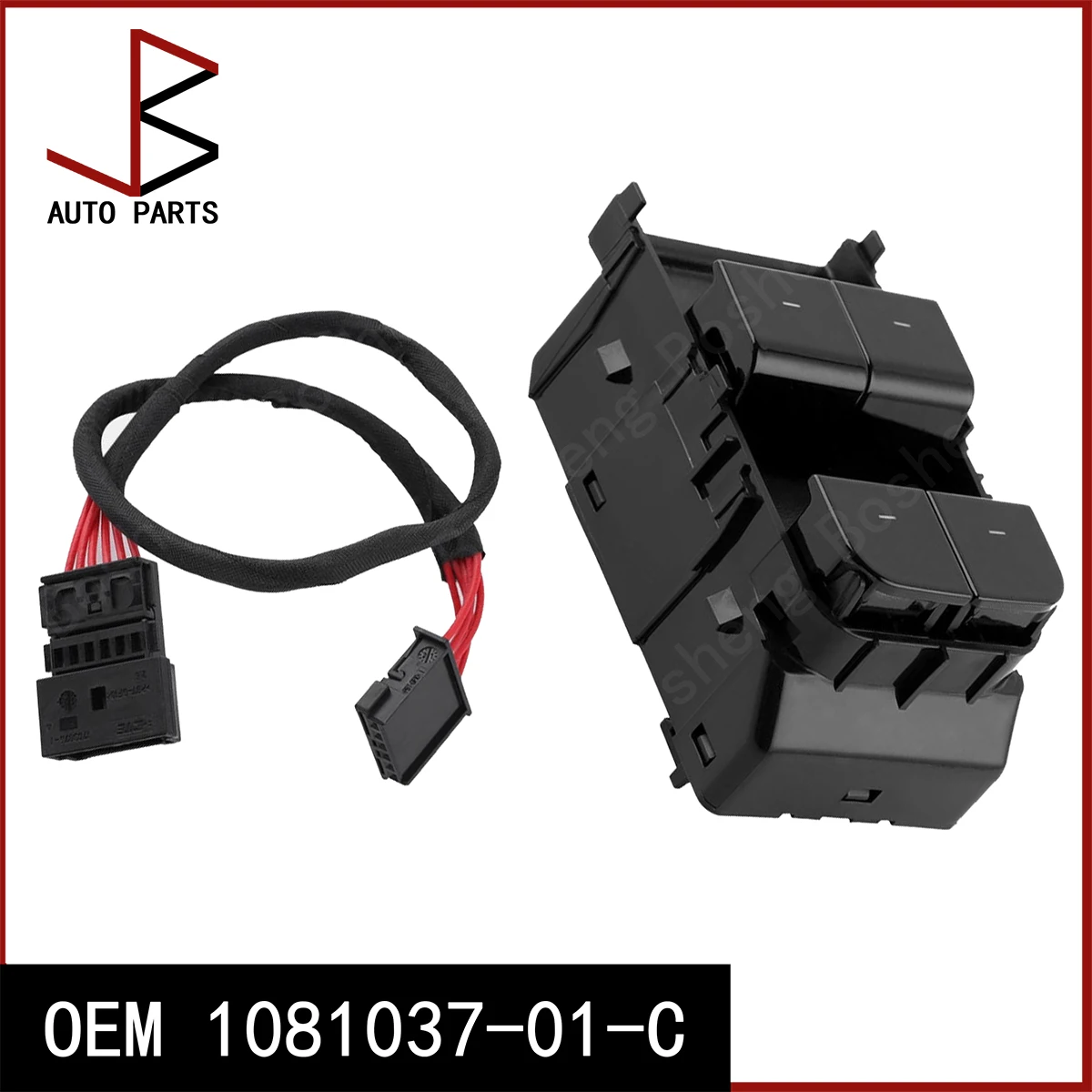 

For Tesla Model 3 2017-2023 Model Y 2020-2025 Driver Side Master Window Switch Button OEM 1081037-01-C 1081037-02-G 1081037