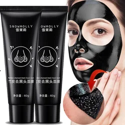 Blackhead Remover Face Mask Cream Oil-Control Nose Black Dots Peel Off Mask Acne Deep Cleansing Cosmetics for Women Skin Care