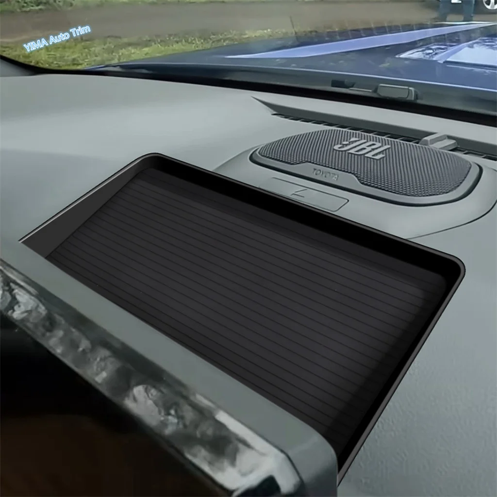 

Car Dashboard Instrument Container Holder Tray / Central Control Water Cup Holder Panel Cover Trim For Toyota Tacoma 2024 2025