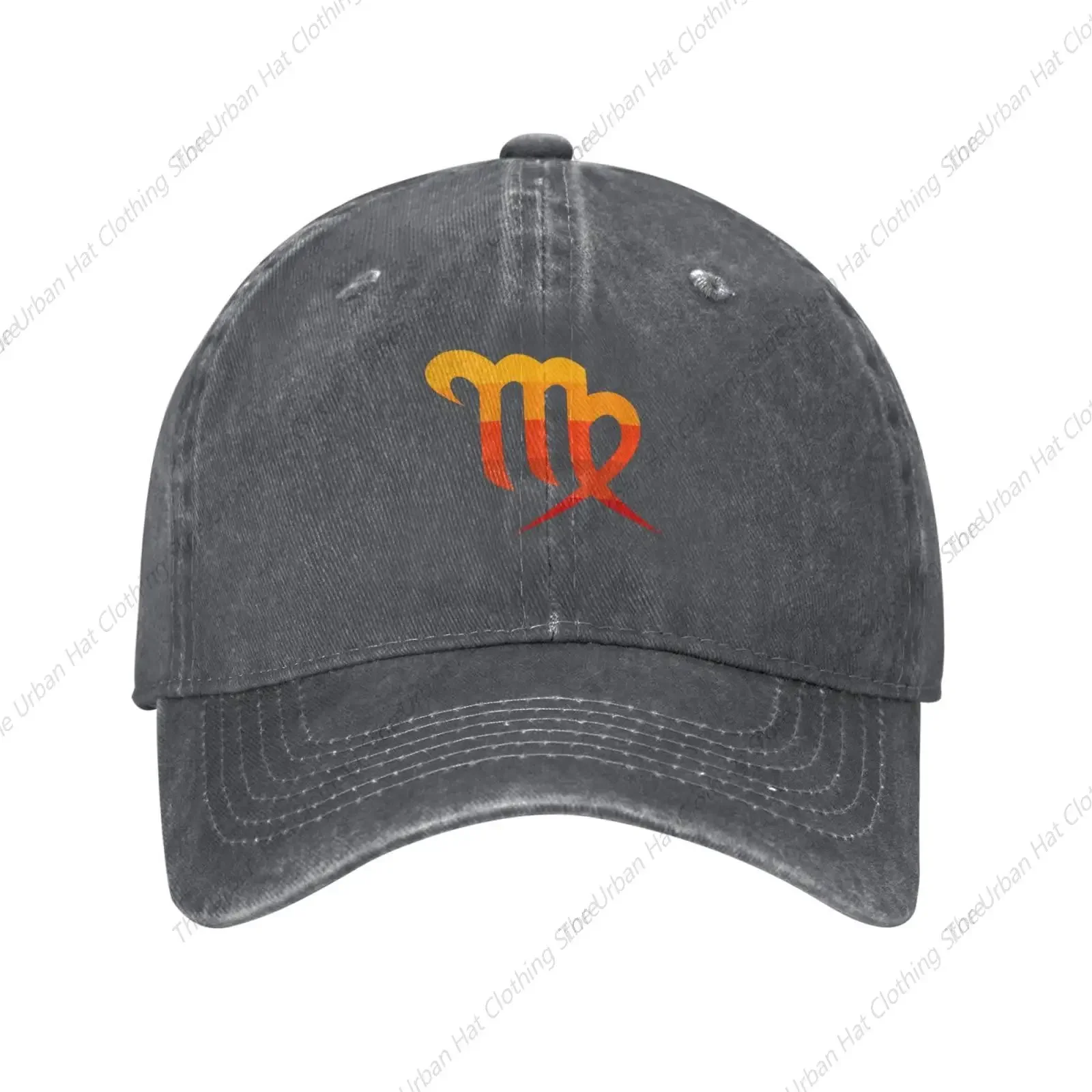 Zodiac Sign Virgo Symbol Baseball Cap for Men Women Hats Trucker Caps Dad Hat