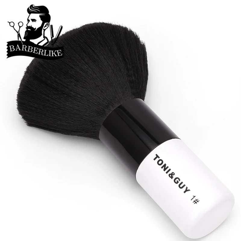 Barber Hair Cleaning Hairbrush Black Soft Neck Face Duster Beard Brushes Salon Cutting Hair Brush Hairdressing Styling Tools