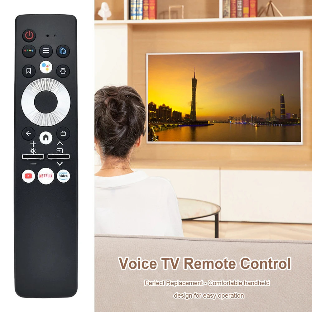 HTR-U29A Voice Remote Control Replacement Bluetooth Remote Control for Haier LE65AQTS6UG LE75AQTS5UGLE32K6600SG Smart TV