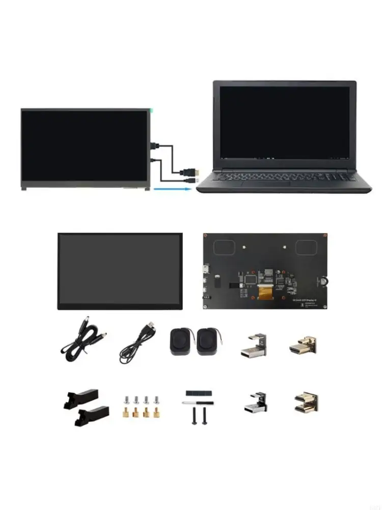 

10.1inch Capacitive Touchable LCD Display 1024x600 Touchable Screen Display Monitor 83CF