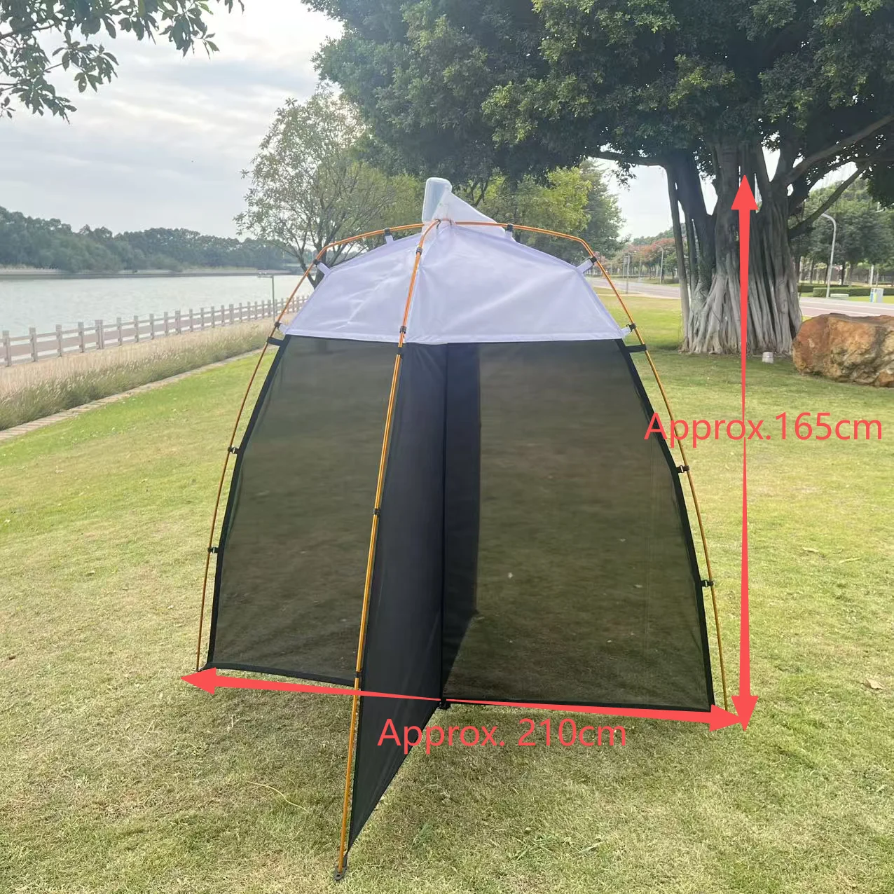 Freestanding All-terrain Modular Malaise Tent With Collection Bottles Net
