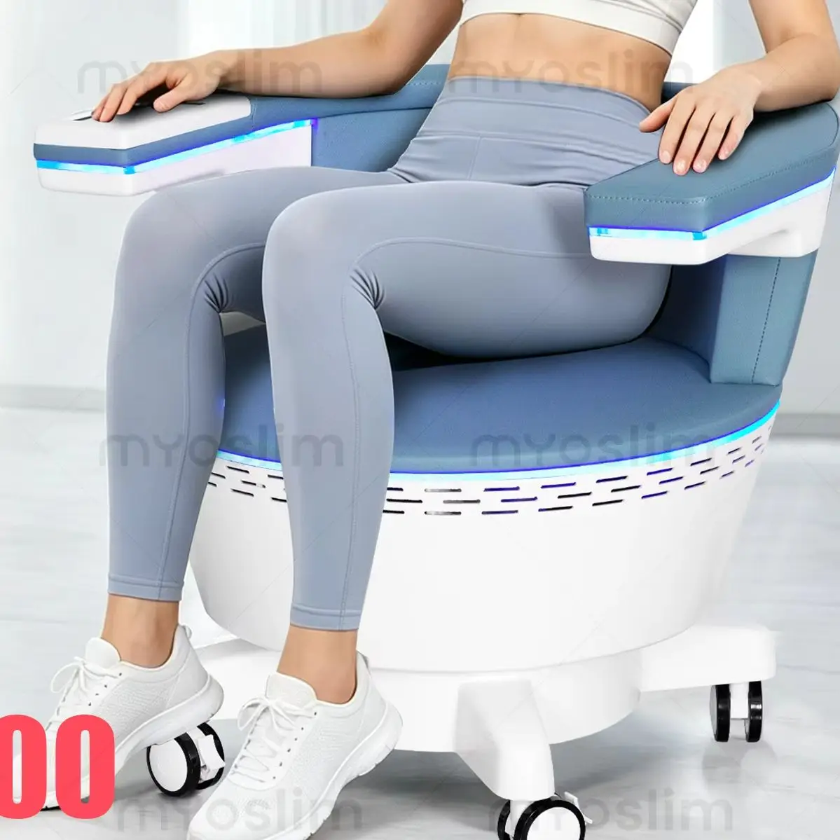 EMS Pelvic Floor Muscle Training Chair - Personal Muscle Stimulator for Urinary Incontinence Treatment Home Health Care Equipmen