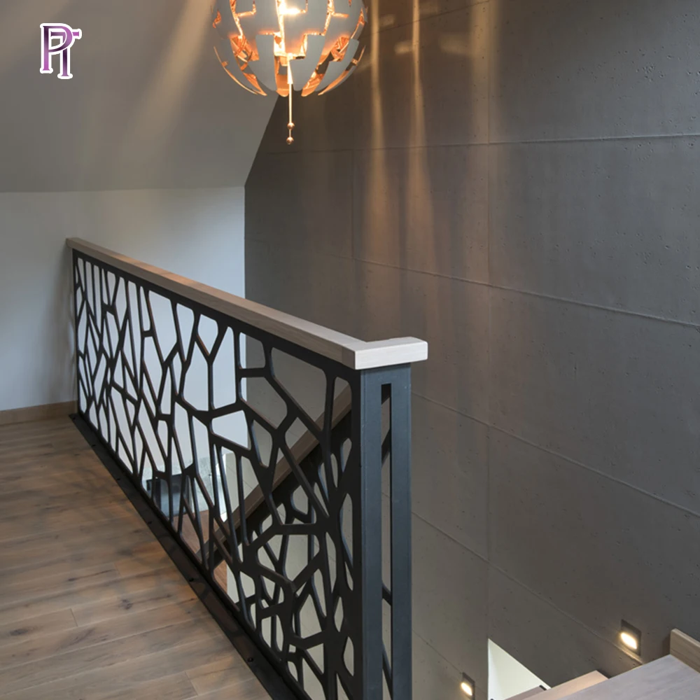 سعر التخصيص في الهواء الطلق الخارجي درابزين الحديد المطاوع آخر الألومنيوم الدرابزين أنبوبي الصلب شرفة تصاميم درابزين