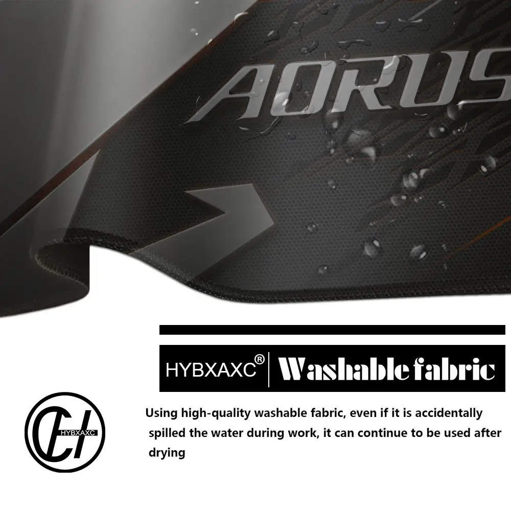 GIGABYTE AORUS Beautiful illustrations style patternsOffice Computer Desk Mat Table Big Mouse Pad Laptop Cushion Nonslip Decor