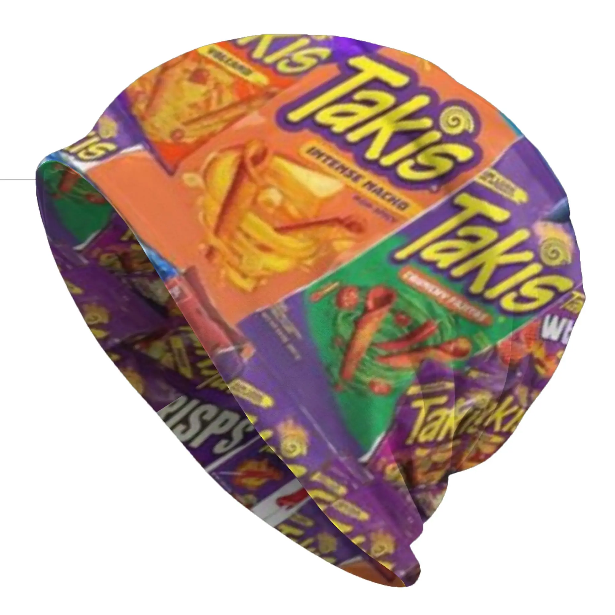 Bonnet Hats Takis Men Women's Thin Hat Spicy Snack Packaging Art Autumn Spring Cap Design Skullies Beanies Caps