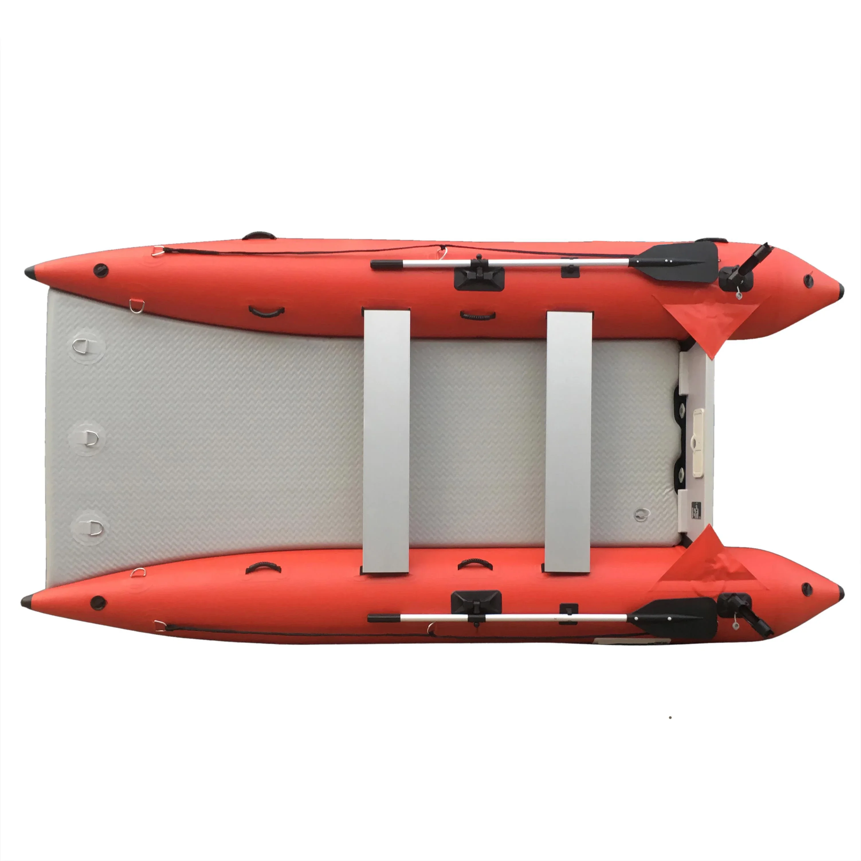 

PVC Hypalon Inflatable Flat Boat Pontoon Catamaran Inflatable Power Catamaran