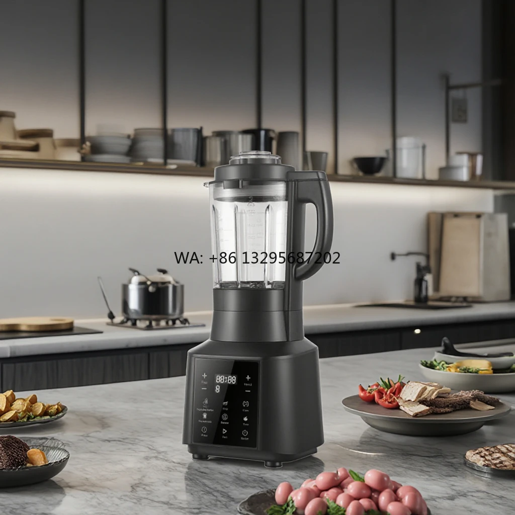 

High Speed Food Processor Heating Function Cooking Blender Heavy Duty Blender Smoothie Mixer Hot Soup Blender