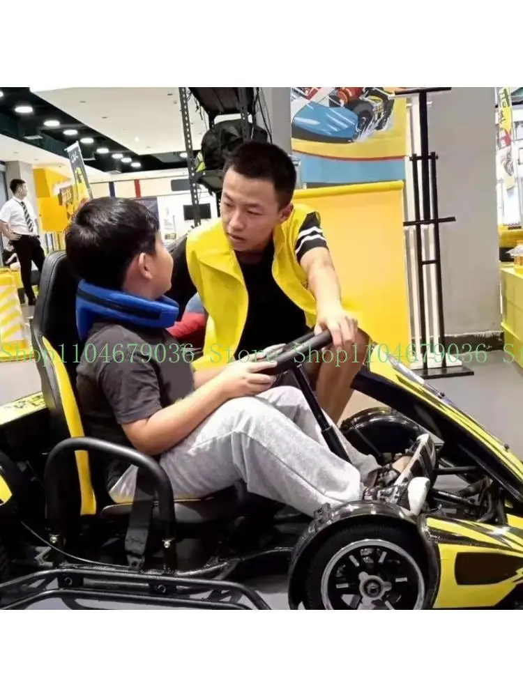 652F Motorcycle Neck Collar Kart Racing Helmet Neck Support Comfortable Fit Helmet Guard For Adults And Children
