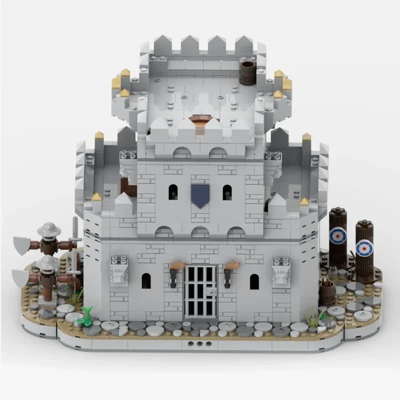 Modelo Militar Fortaleza Blocos de Construção, Tijolo Militar, Castelo Medieval, Tecnologia Barraks, Blocos Modulares, Conjunto DIY, Presente Assembleia, Brinquedo de Natal