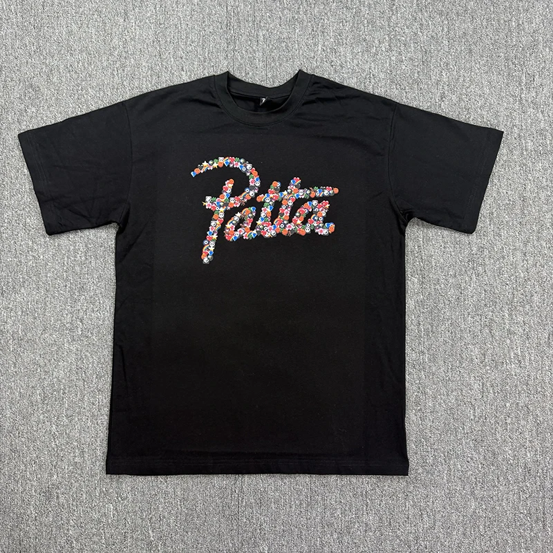 

PATTA T Shirt Street Fashion Women Men Summer Style Vintage Classic Style Tee