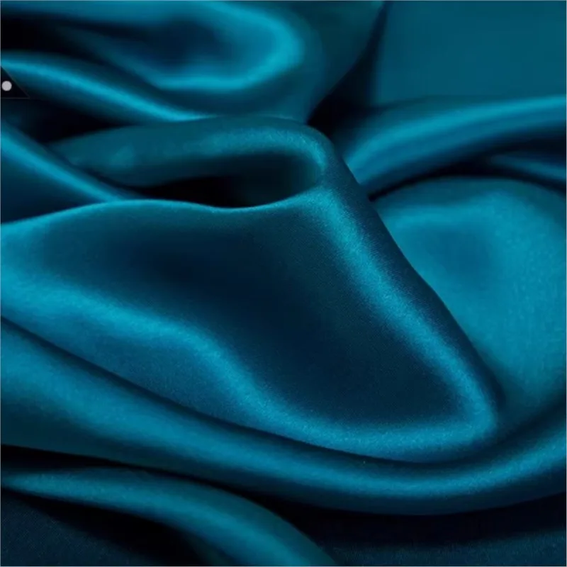 Triacetate satin heavy both sides can feel smooth spring and autumn trench dress cloth