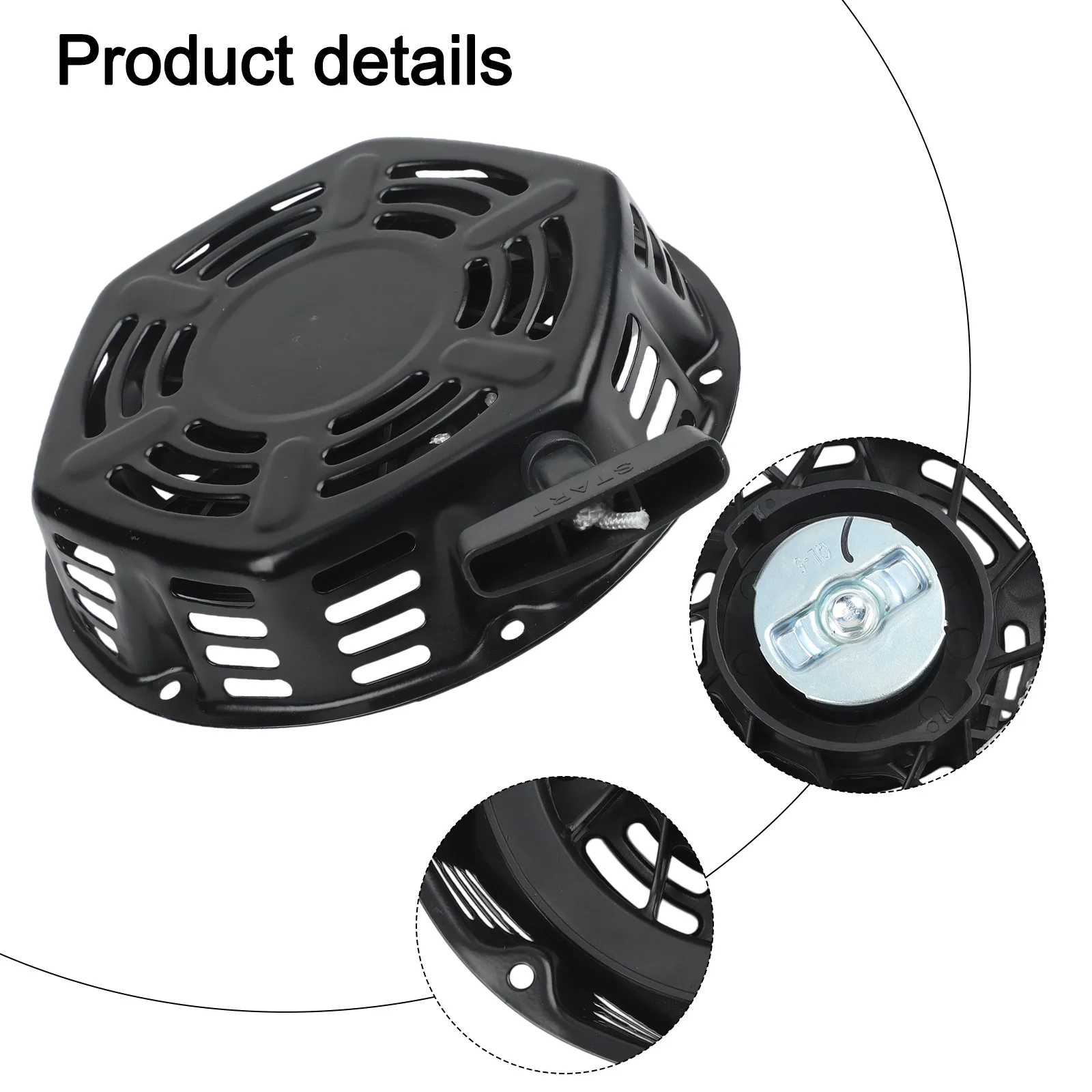 

For GX390 Recoil Starter Compatible With For Champion 389cc-459cc Generators Recoil Starter For Generator Garden
