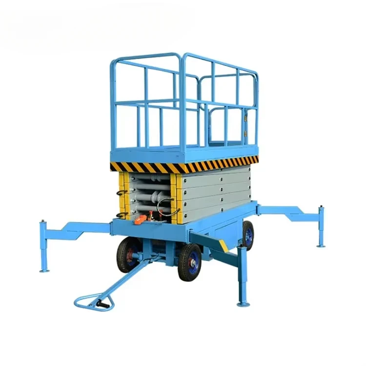 4-18m Aerial Skylift 6m 8m 10m 12m 14m Mobile Lifter Scaffolding Electric Scissor Aerial Work Platform Lifts