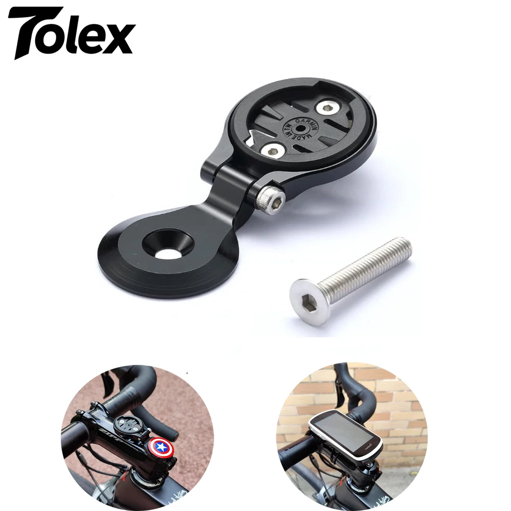 Bicycle Computer Stem Handlebar Mount Holder Aluminium Alloy Adjustable for Garmin/Wahoo/BRT/IGPSPORT/XOSS Bike Accessories