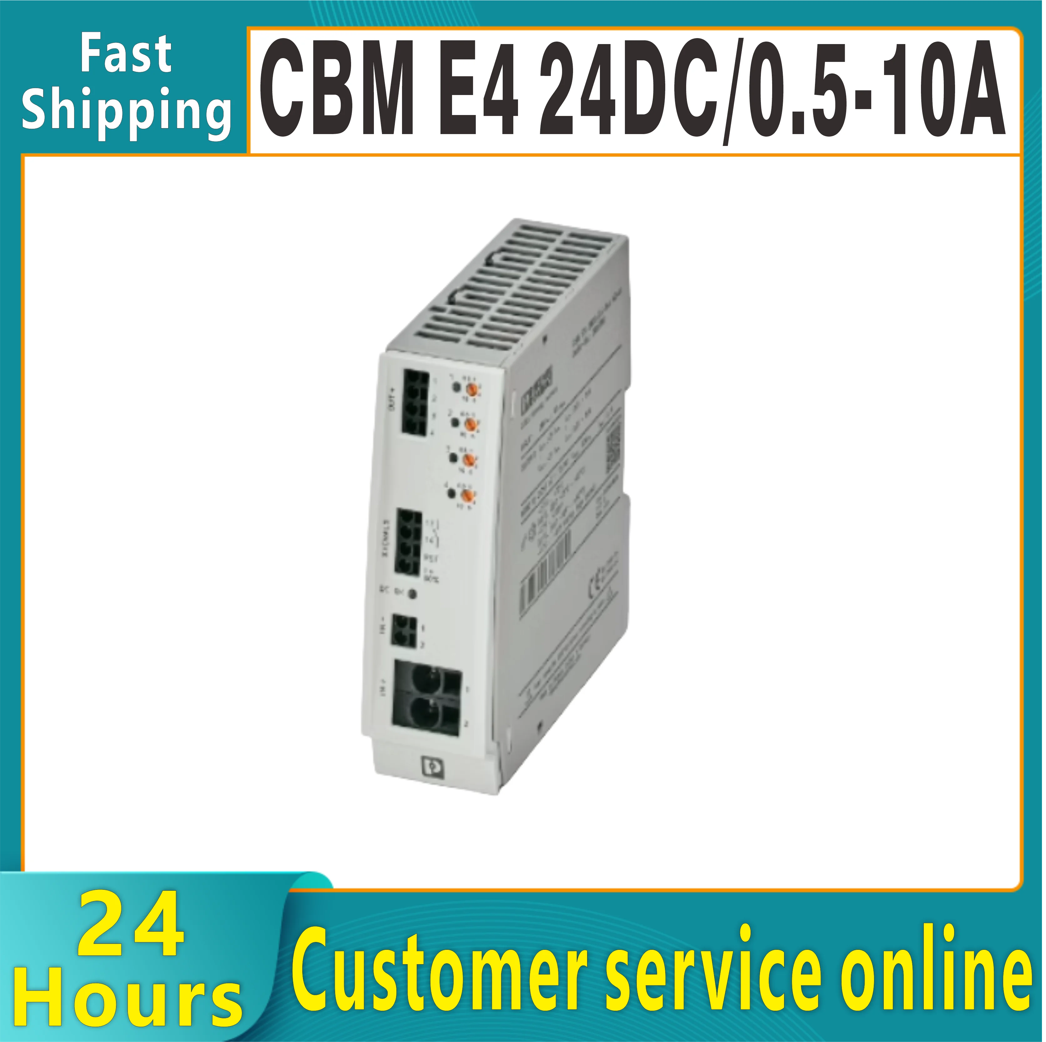 2905743 CBM E4 24DC/0.5-10A NO-R Phoenix Contact Electronic Device Circuit Breaker Original