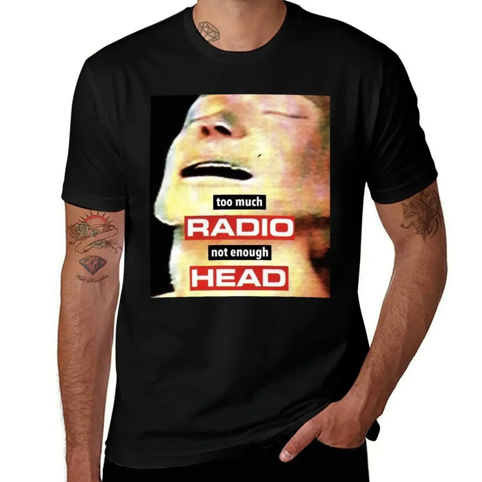 

Too Much Radio Not Enough Head T-Shirt cheap stuff valentines boutique clothes Clothing new edition mens graphic t-shirts pack