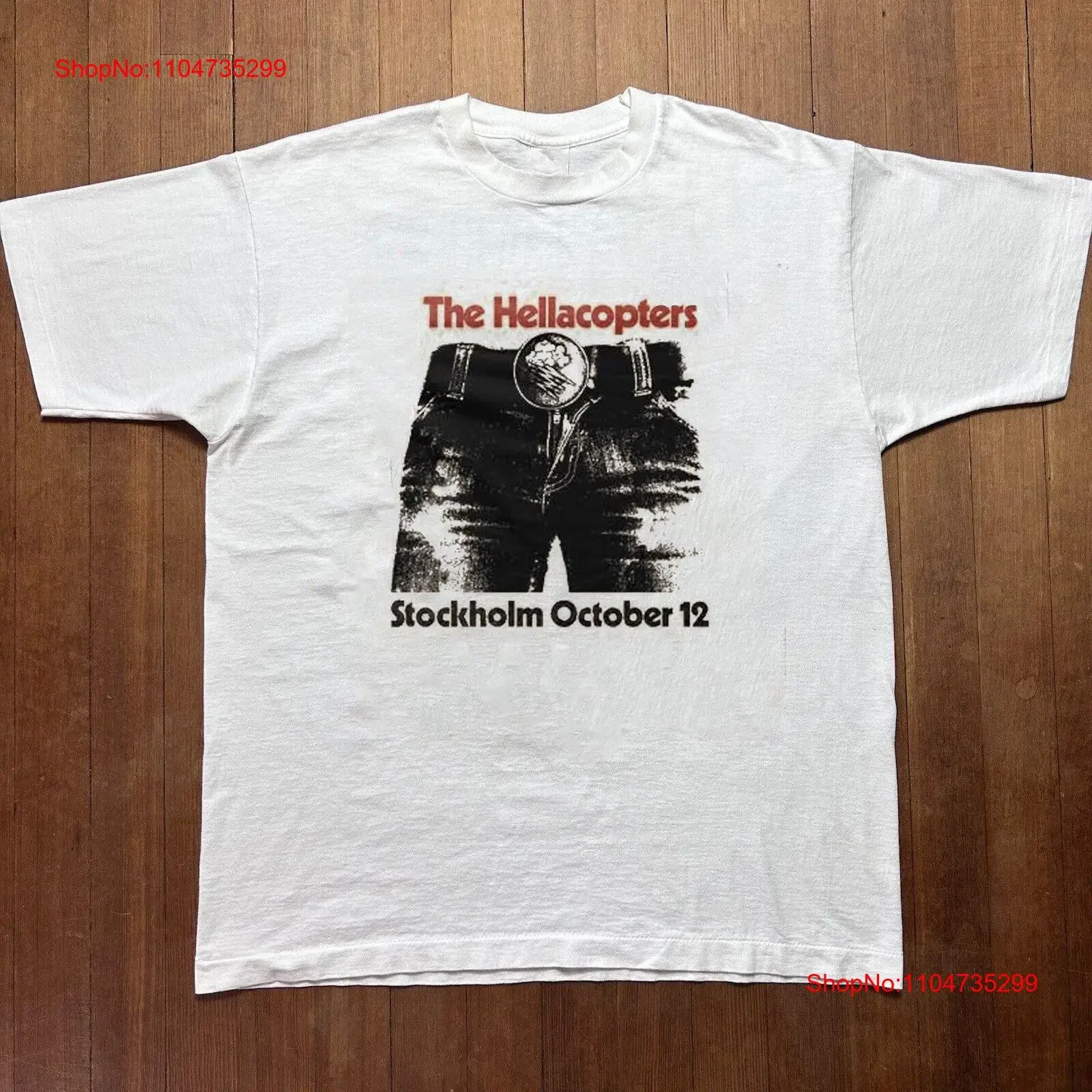 

Белая футболка The Hellacopters Music For Lovers, хлопковая полноразмерная винтажная стираная футболка для повседневной носки, слегка стильная графика