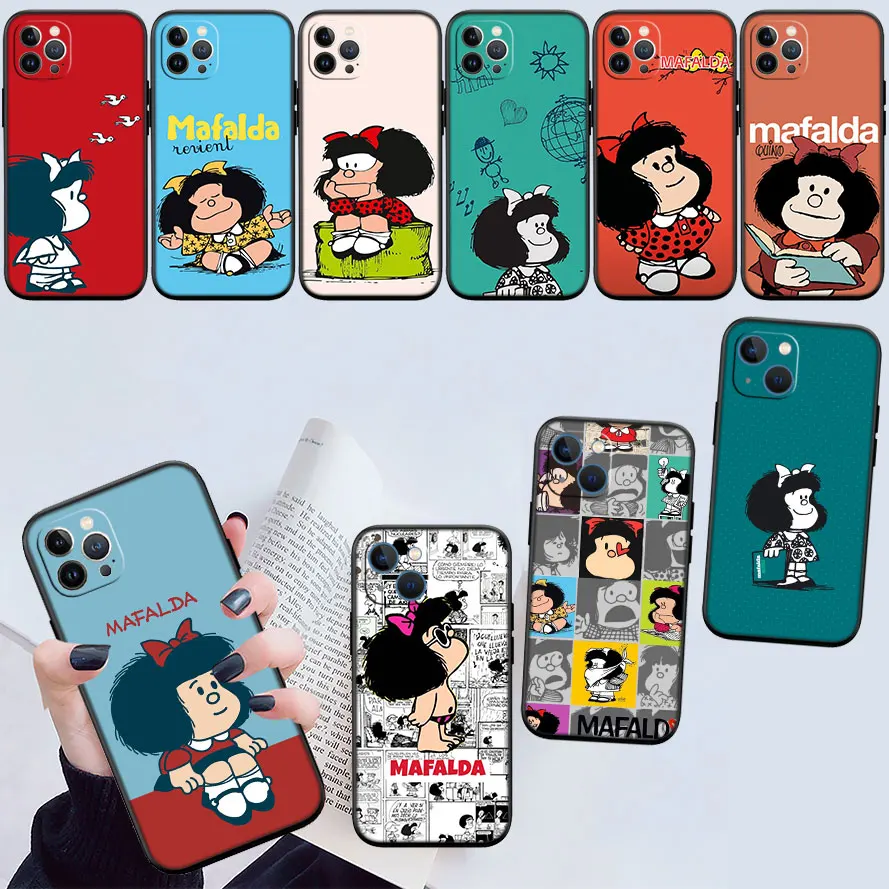 Новый высококачественный чехол для телефона BD24 M-Mafalda для Xiaomi Mi POCO C50 C51 C55 C65 X6 F6 F5 M6 C75 A1 A2 A3 5X 6X Lite Pro