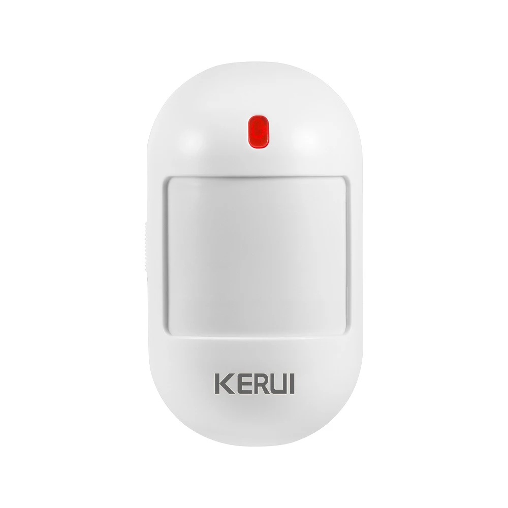 KERUI اللاسلكية PIR محس حركة كاشف الأشعة تحت الحمراء إنذار مع بطارية ل W202 W181 نظام إنذار أمان المنزل حماية