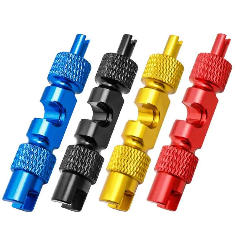 AliExpress MUQZI 1pc MTB Road Bike Schrader Presta Valve Removal Wrench Multifunction Tire Valve Installation Spanner Valve Core Tool