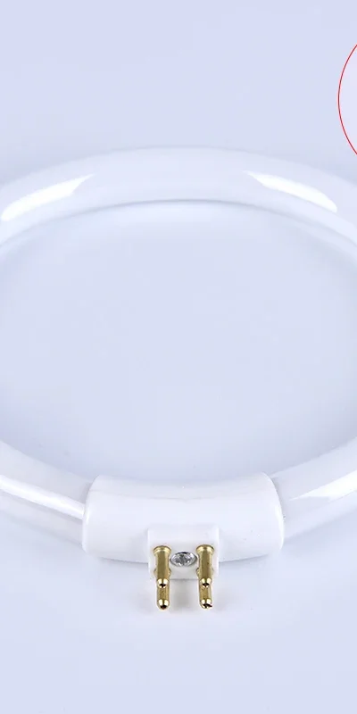 11W T4 Round Annular Tubes Lamps Bulb Fluorescent Ring Lamp Tube With 4 Pins
