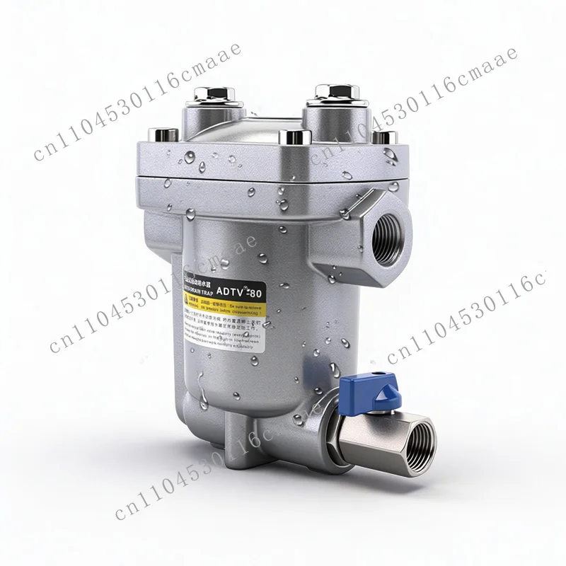 High Traffic ADTV-80/81 Anti-blocking Condensate Pneumatic Air Tank Auto Drainer for Air Compressor  Aluminum Auto Drain Valve
